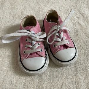 Converse All-star light pink infant shoes
